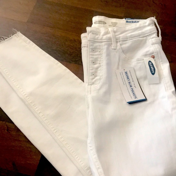 Old Navy Denim - White Skinny Jeans